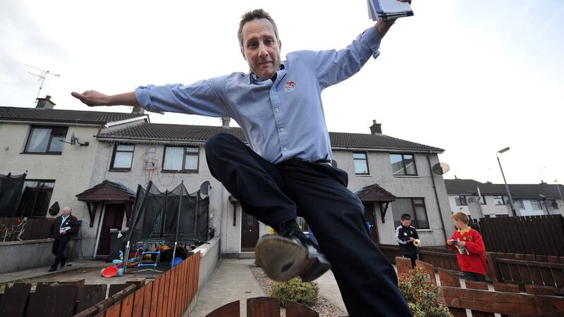 Ian Paisley jnr: Many locals have long since seen him as a brass-necked “Del Boy”, always ducking and diving to stay ahead. Photograph: Charles Mcquillan/Pacemaker