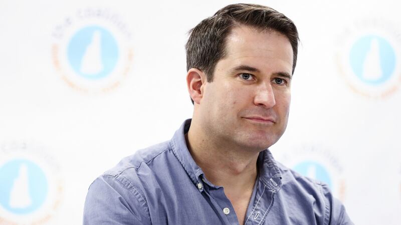 Seth Moulton: Advocated stricter gun laws, saying military-style weapons should not be owned by civilians. Photograph: Adam Glanzman/Bloomberg