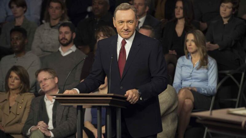 ‘House of Cards’ president Frank Underwood (Kevin Spacey). Netflix to release the third series of the drama on February 27th. Photograph: Netflix