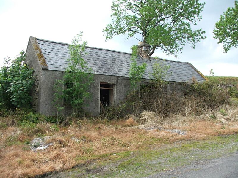 3. Derelict cottage on four-acre site, Bunninadden, Co Sligo – €30,000