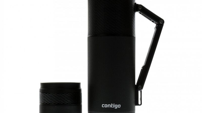 Contigo Thermal Bottle 1.2L, €49.99, claims to keep water hot for up to 30 hours, meaning a guaranteed hot drink.