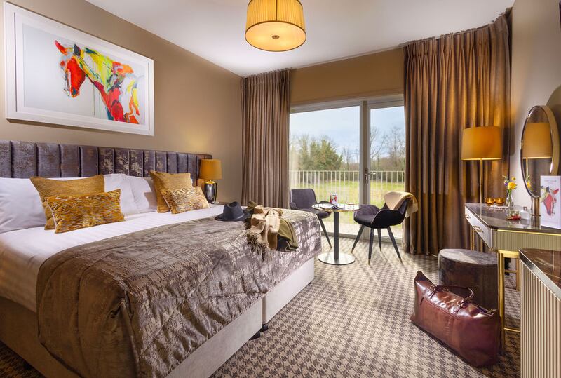 One of the spacious double bedrooms with balcony