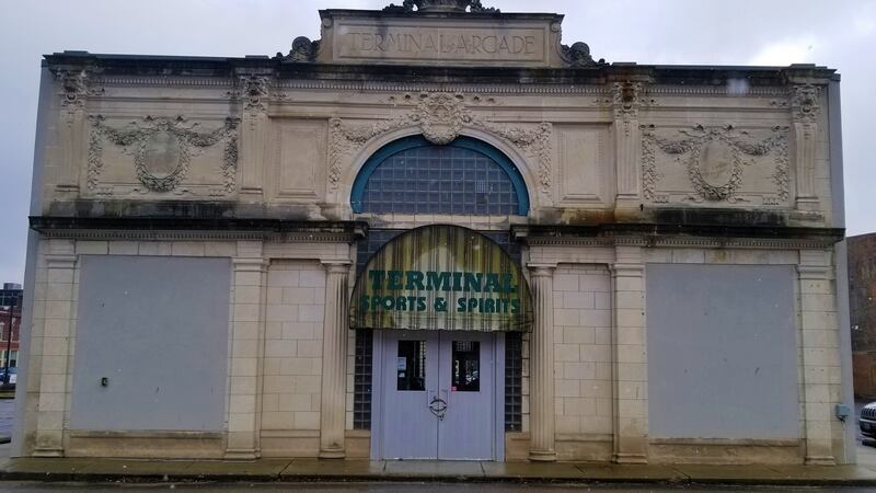 Like many other towns in the Midwest, Vigo county’s Terre Haute struggles with the legacy of post-industrial decline. Photograph: Stephen Starr