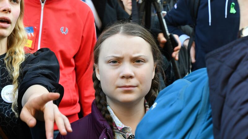 Swedish teenager Greta Thunberg has inspired many followers in her climate action protests. Photograph: Getty Images