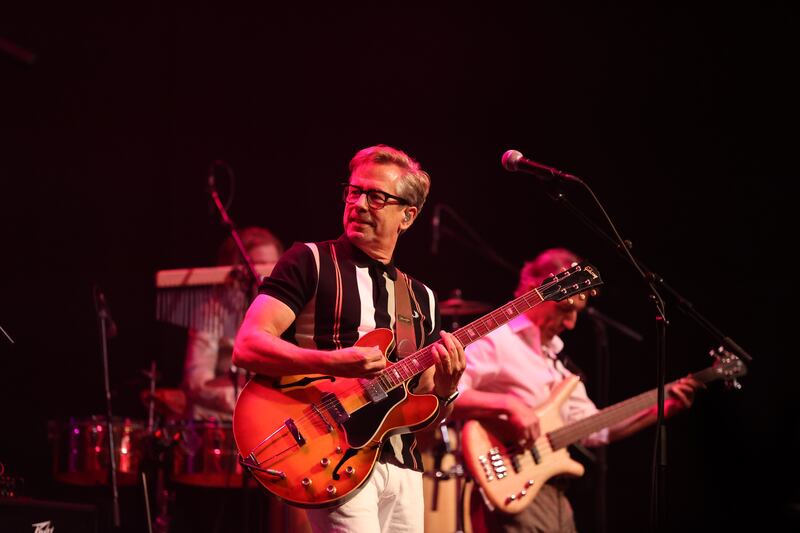Nick Heyward and Haircut 100 at Vicar Street, Dublin. Photograph: Nick Bradshaw