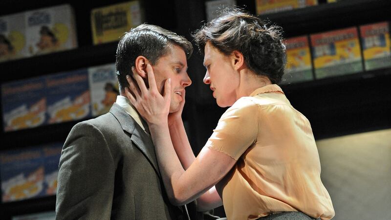 Keith Duffy and Aisling O’Sullivan in Druid’s Big Maggie. Photograph: Robert Day