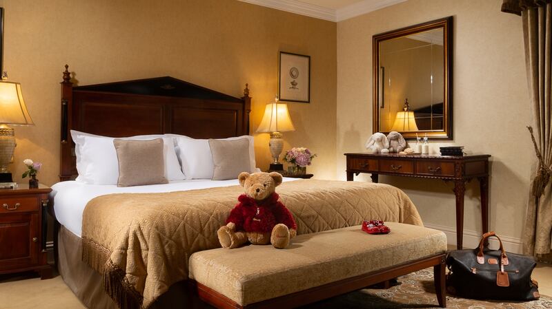 Family Suite bedroom in The Heritage in Co Laois.