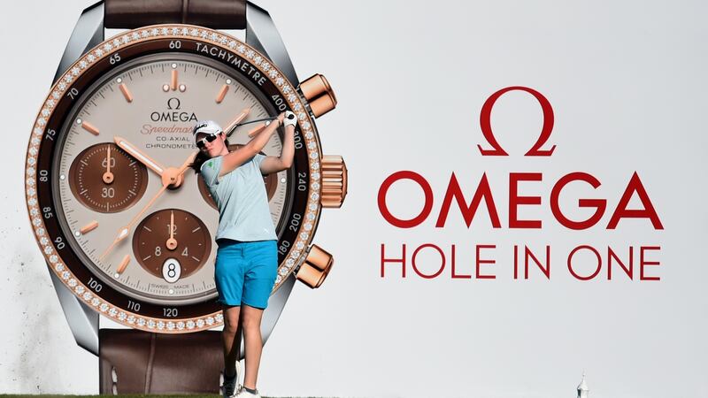 Leona Maguire in action at last year’s  Omega Dubai Moonlight Classic at Emirates Golf Club. Photograph: Tom Dulat/Getty Images