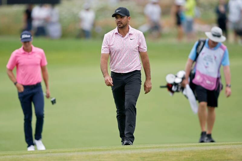 Jason Day walks across the ninth hole during the final round of the AT&T Byron Nelson at TPC Craig Ranch on May 14th in McKinney, Texas. Photograph: Tim Heitman/Getty Images