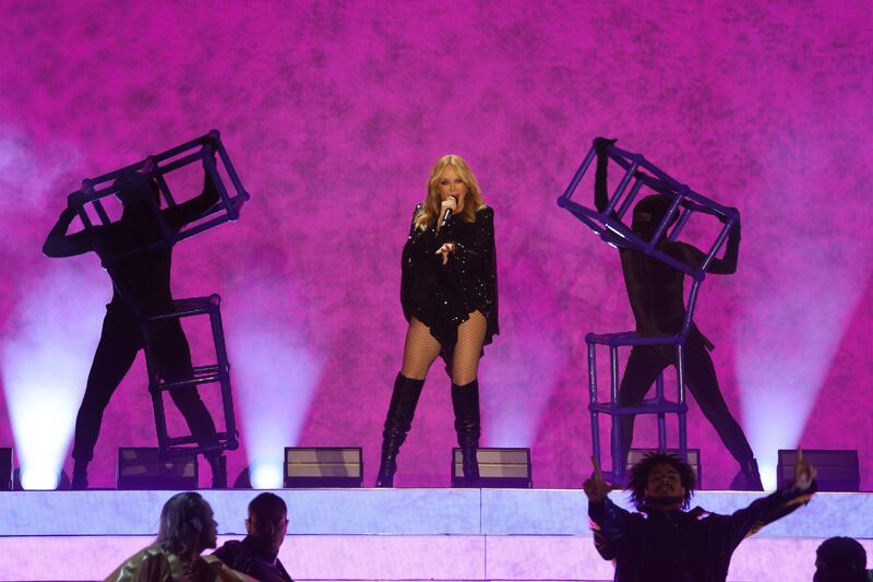 Electric Picnic: Kylie. Photograph: Alan Betson