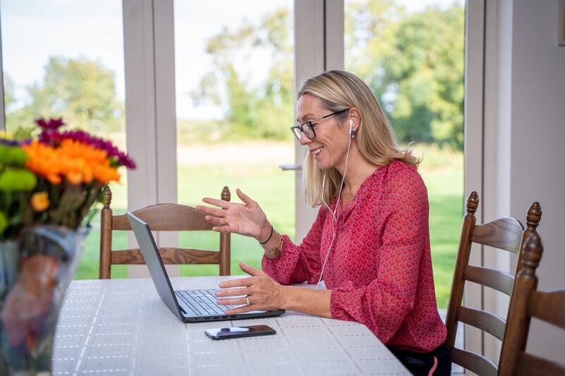 Connectivity is key for Suzanne who works on a hybrid basis which means her home is also her office
