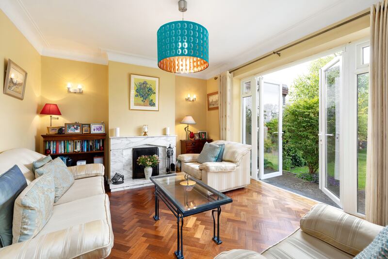 The sittingroom opens out to the rear garden