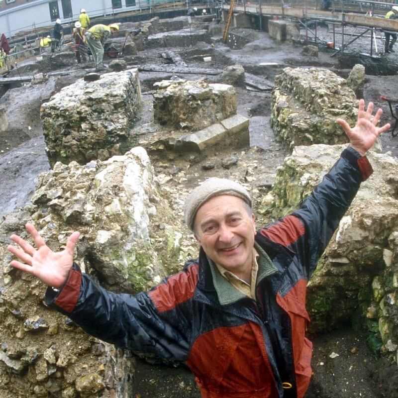 Time Team: Tony Robinson presented the archaeology show from 1994 to 2014. Photograph: Channel 4