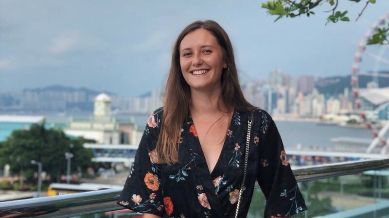 Amy Barry, student at the University of Groningen