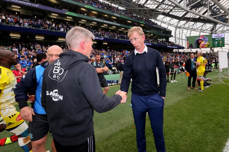 Leo Cullen ha shown impressive man-management skills. Photograph: Billy Stickland/Inpho