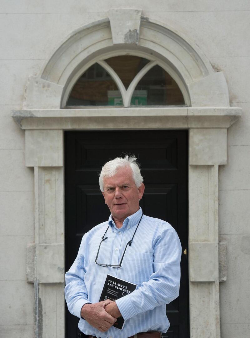 Dr Michael Hefferon, paediatrician,  professor at Queens University, Ontario, Canada and  author of “Of Plagues and Vampires”, a book about medical myths, and is currently writing another book about medical myths and misconceptions.Photograph: Dave Meehan/ The Irish Times