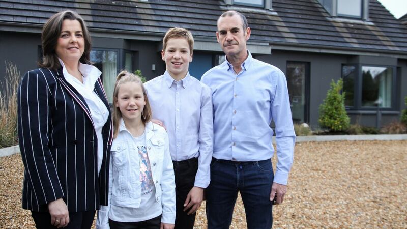 Home of the Year - Norma Barrett and family. Photograph: F22 Photography