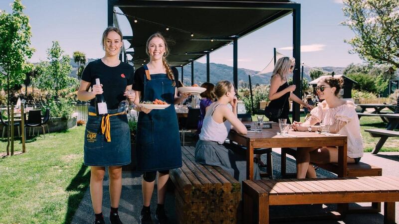 Outdoor living at The Vines Village Café