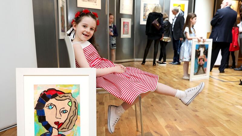 Second prize In Category F (6 years and younger),  was won by Fallon Murphy (6), a pupil at Creative Kubs, Kenmare, Co. Kerry. Photograph: Mac Innes Photography