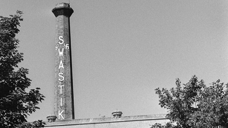 The former Swastika Laundry which once occupied the site