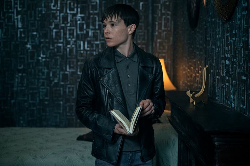 Elliot Page as Viktor Hargreeves in The Umbrella Academy. Photograph: Christos Kalohoridis/Netflix