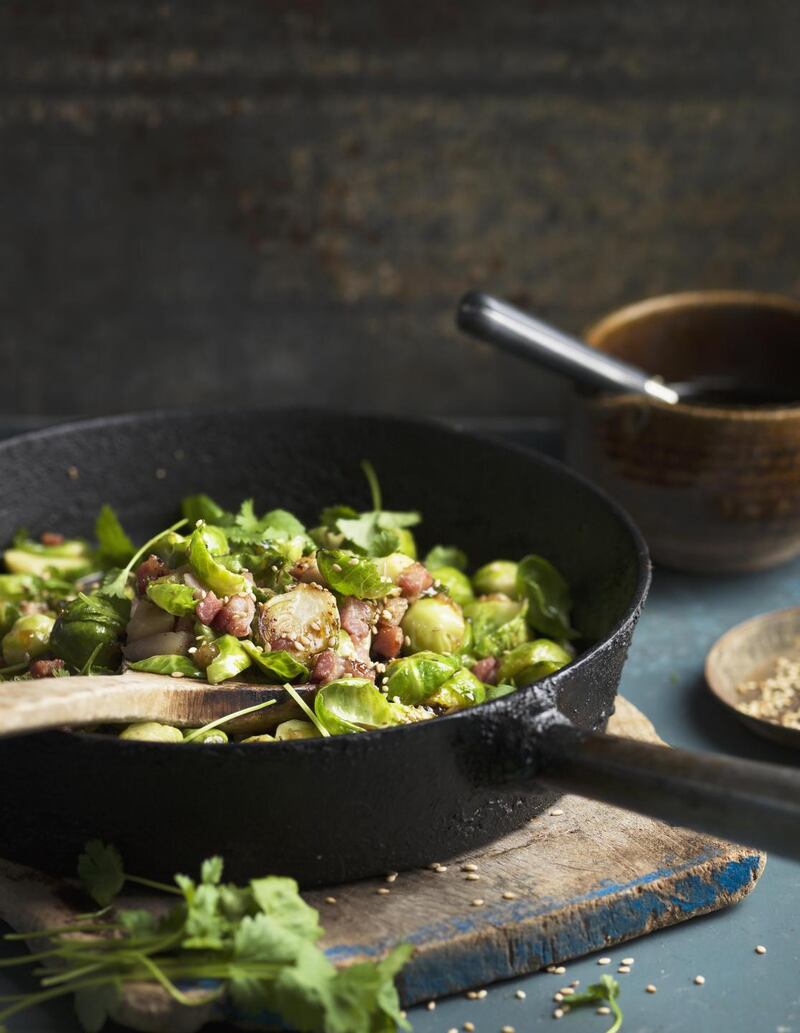Brussells sprouts should be served with bacon and chestnuts, and never over-cooked. Photograh: Getty Images