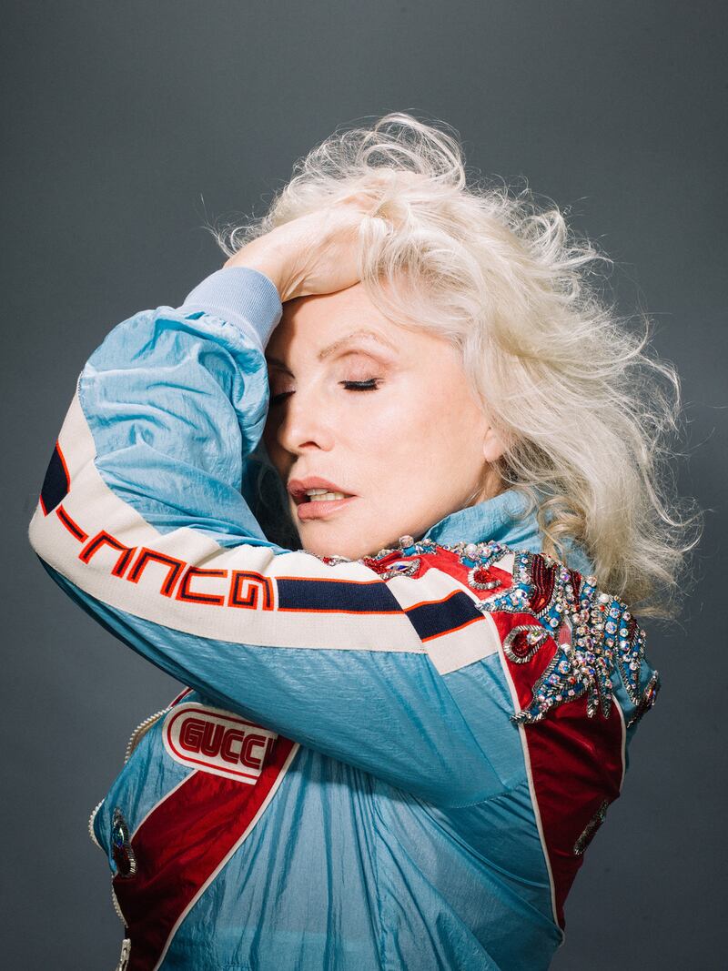 Debbie Harry: ‘I usually just say that I’m up for grabs, but I date.’ Photograph: Celeste Sloman/New York Times