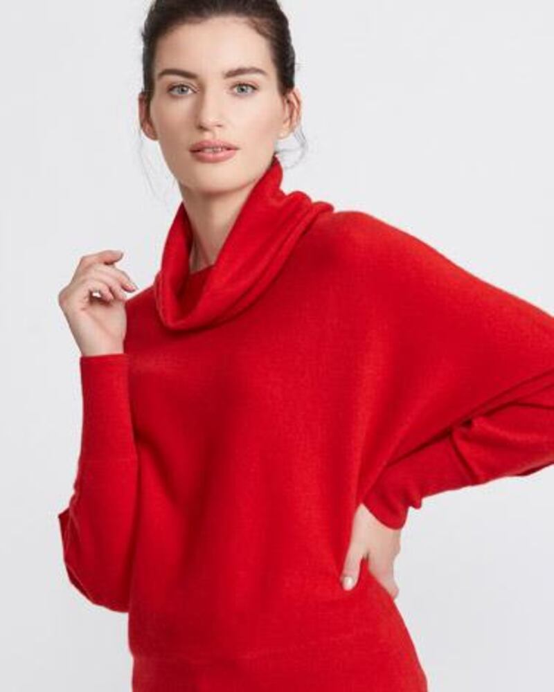 Cashmere cowl knit by Paul Costelloe  130 at Dunnes Stores - comes in other colours