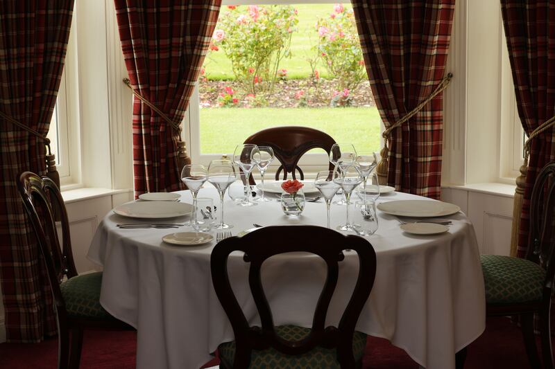 Diningroom. Photograph: Alan Betson