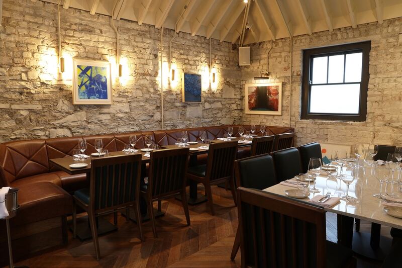 The restaurant will serve a contemporary Irish menu, with three courses costing in the region of €65-€70. Photograph: Nick Bradshaw