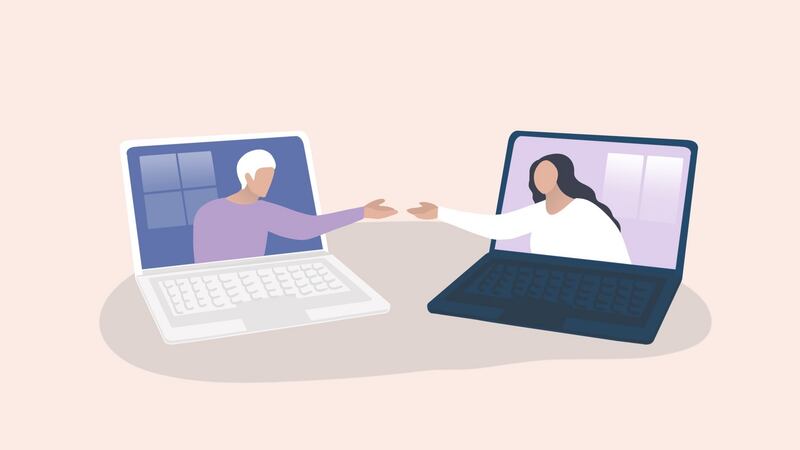 For some, online-only communication makes the experience of a new relationship feel less real. Illustration: Getty Images