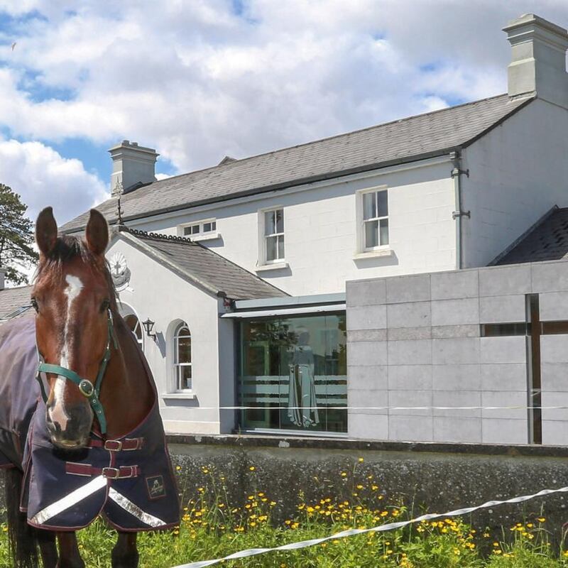 Front of the Poor Clare monastery at Nun’s Island. Photograph: Joe O’Shaughnessy