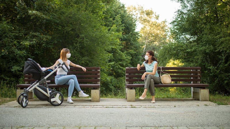 Avoiding Covid: See the person outdoors if possible