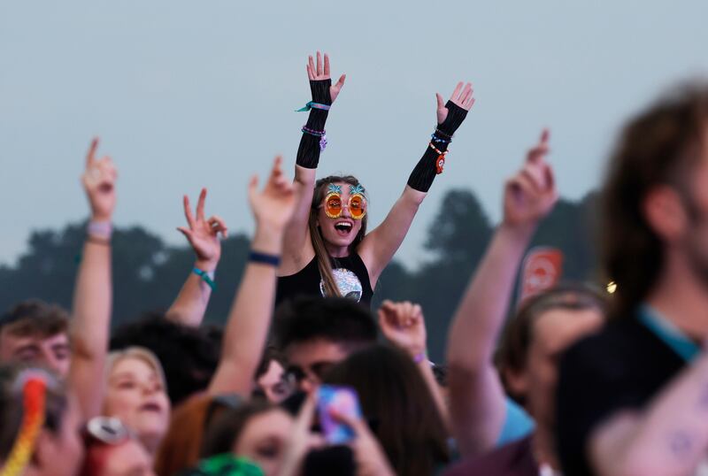 The Crowd at Glass Animals. Photograph: Alan Betson / The Irish Times

