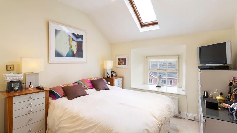 One of the bedrooms.