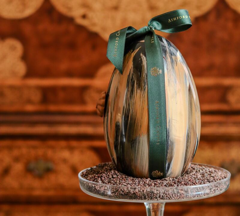 Ashford Castle's 2024 Easter egg by Paula Stakelum