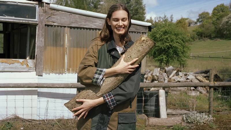Patch jacket, €649, Alexa Chung x Barbour