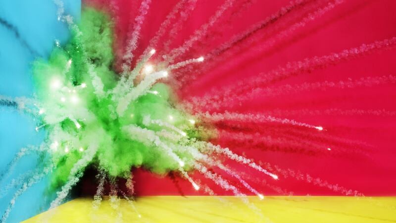 Solid colours are easy, dramatic prints are a challenge for all but the most courageous sartorialist.