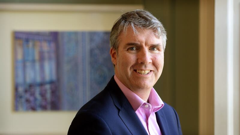 Niall Muldoon, ombudsman for children, in Dublin. Photograph: Dara Mac Dónaill