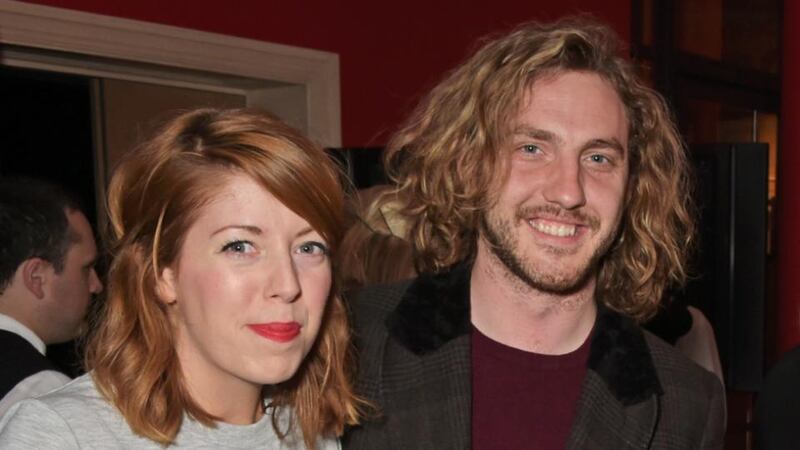 Former partners: Rebecca Humphries with her ex-boyfriend, Seann Walsh. Photograph: David M Benett/Getty