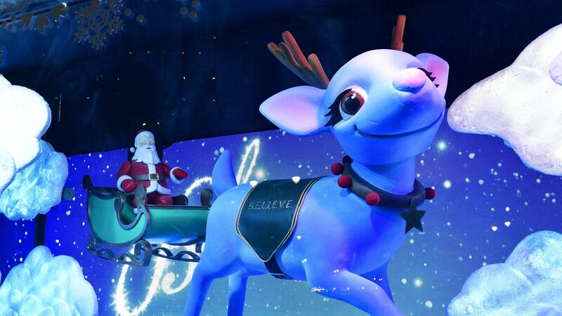 Macy’s 2021 display windows. Photograph: Eugene Gologursky/Getty Images for Macy’s