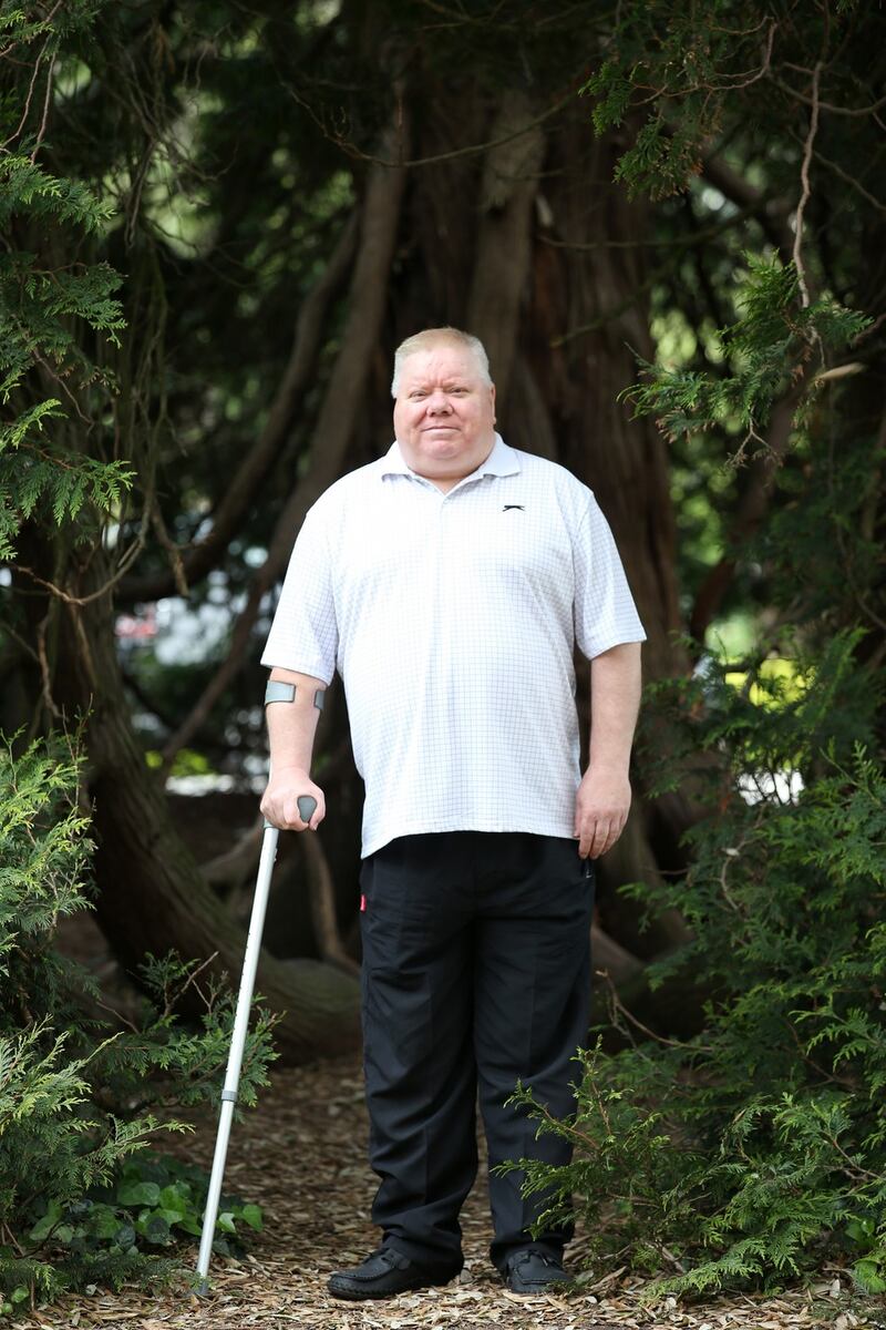 James Carolan: ‘We went on holiday to Galway, and access in a lot of places was totally bad. There were a lot of hills and steps, which are no good to me’. Photograph: Laura Hutton/The Irish Times