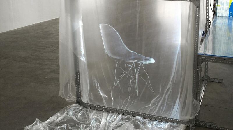 Yuri Pattison’s transparency, hybrid viscosity (communal table v.00P) (2017)