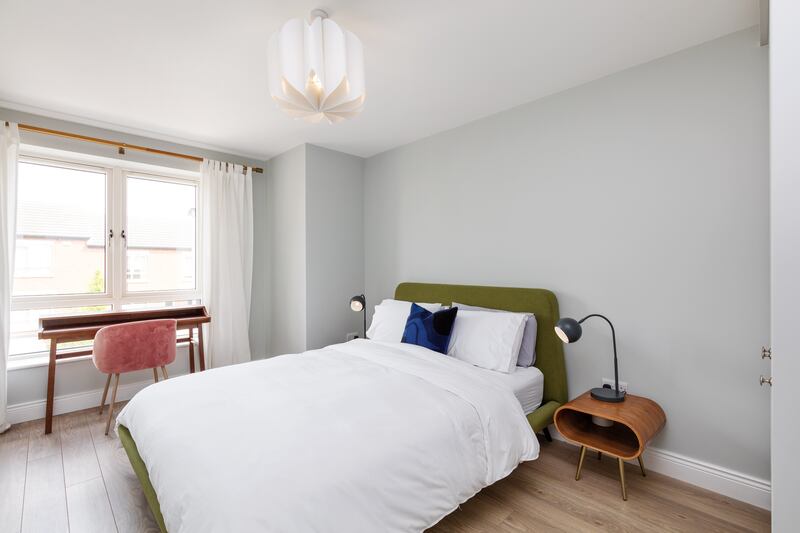 The property has four bedrooms in all.