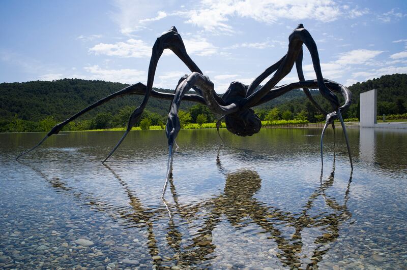 Louise Bourgeois's Crouching Spider (2003). Photograph: Andrew Pattman 