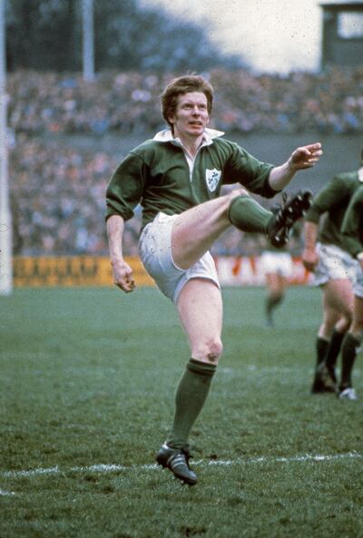 Former Ireland player Ollie Campbell. Photograph: Billy Stickland/Inpho
