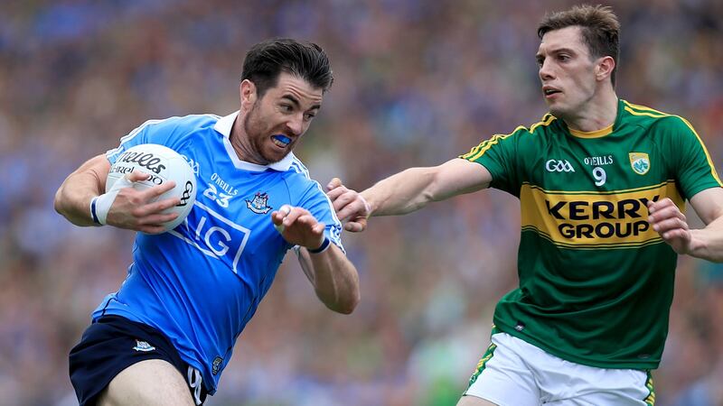 Michael Darragh Macauley: will Jim Gavin throw him into the mix when the game is there to be won? Photograph: Donall Farmer/Inpho