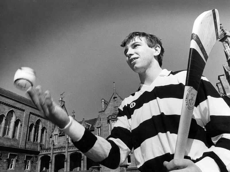 In the spring of 1989, when he was still a teenage schoolboy in St Kieran’s College, Carey made his debut for the Kilkenny seniors. Photograph: Billy Stickland/Inpho 