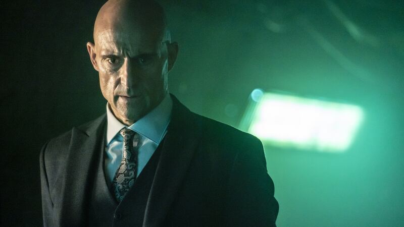 Mark Strong as Daniel Milton in Temple. Photograph: Amanda Searle/Sky UK
