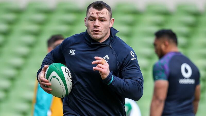 Cian Healy is back to his best in the Ireland frontrow. Photograph: Gary Carr/Inpho